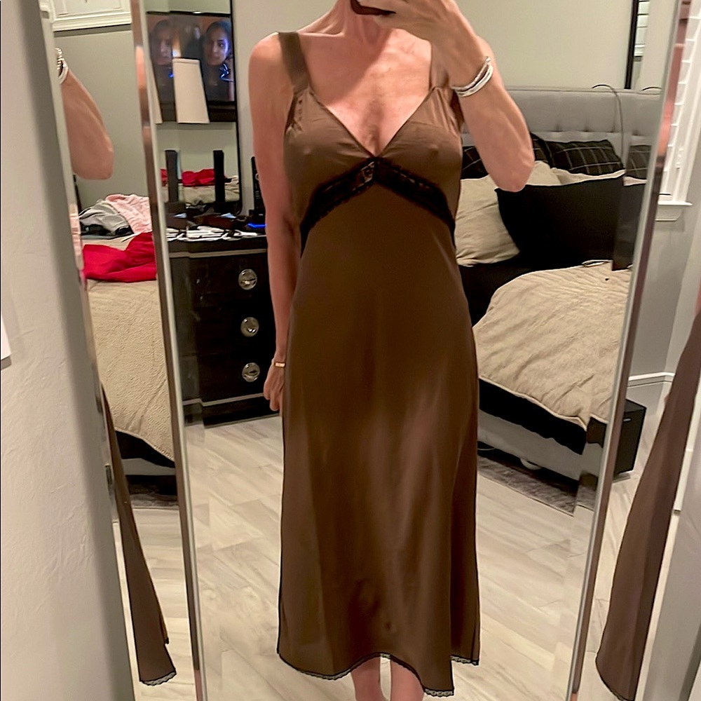 Aritzia Wilfred Bias Cut Slip Dress